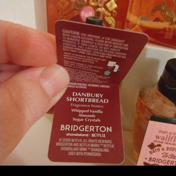 Limited Edition BBW Bridgerton Danbury Shortbread 10 PC Hand Soap Wallflower Lot - Picture 3 of 3